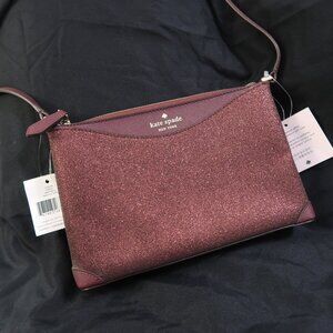 Kate Spade New York Deep Nova Glitter Crossbody Bag K4624